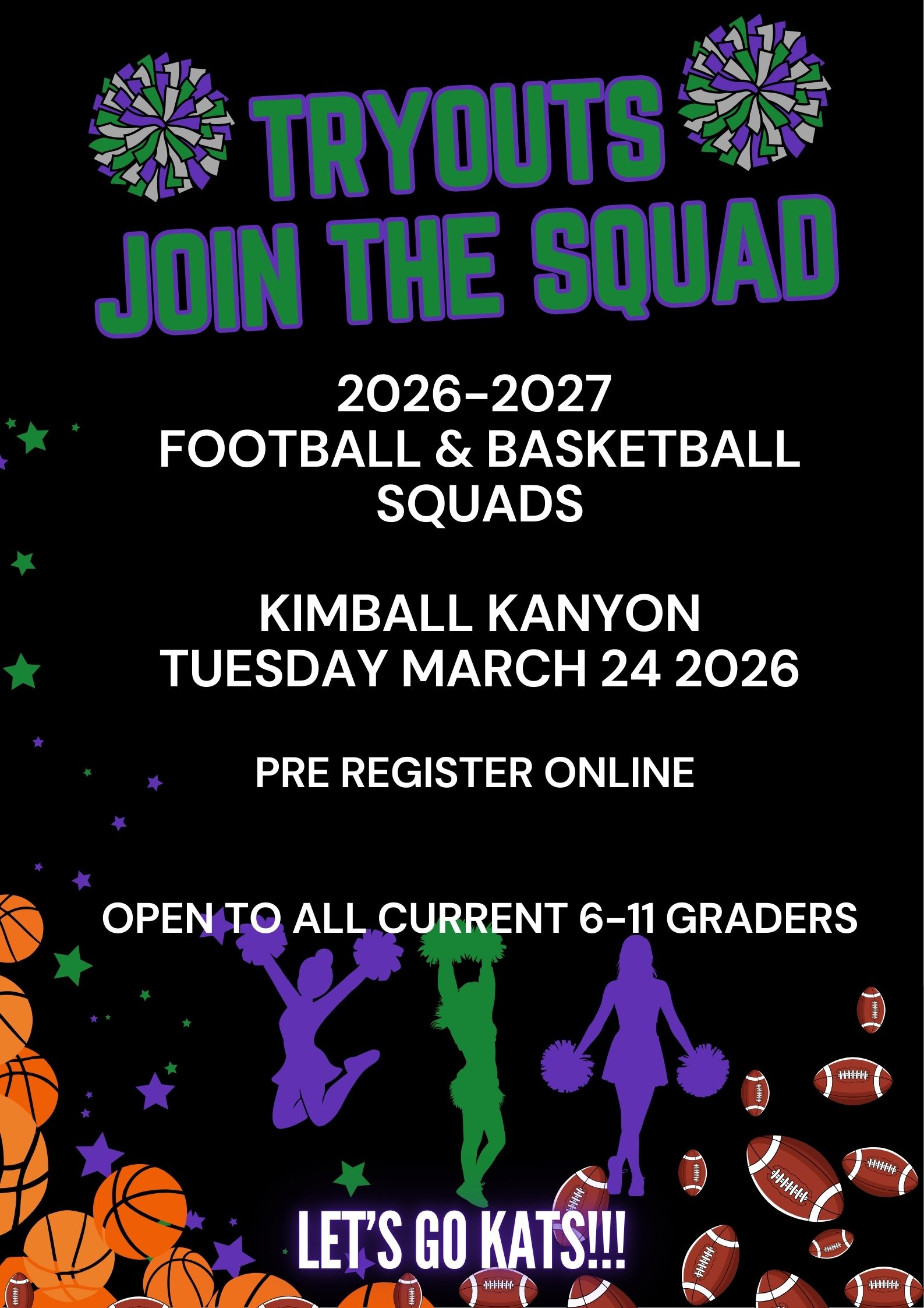 2026-2027 Cheer Tryouts